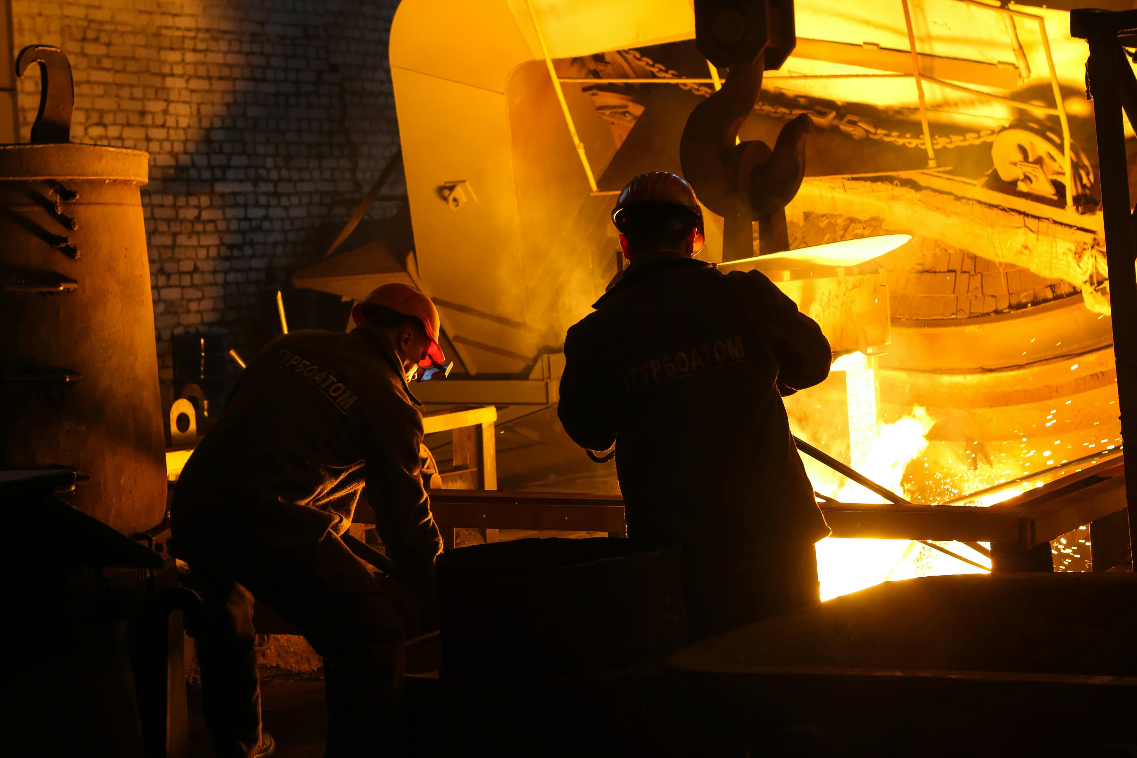 Industrial steel logistics network representing sovereign sourcing capability